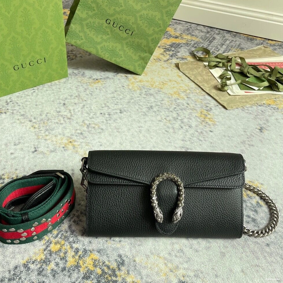 Hyper Peter SMALL GUCCI RECTANGULAR BAG GG DIONYSUS 0823